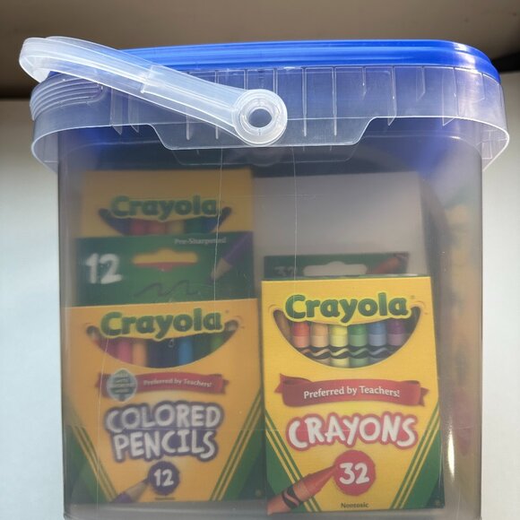 Crayola 115pc Kids Super Art & Craft Kit NEW - Picture 4 of 6